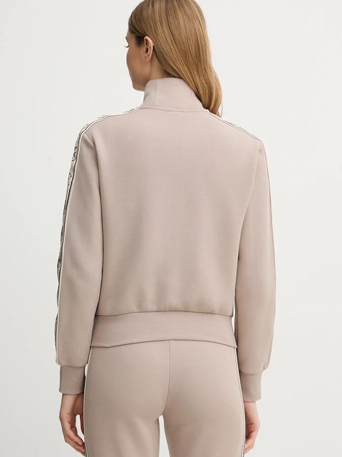 Guess bluza BRITNEY damska kolor beżowy z aplikacją V2YQ16 KB3P2