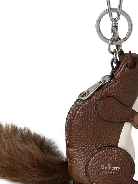 Mulberry squirrel-shaped leather keyring - Brown - zdjęcie produktu nr 2