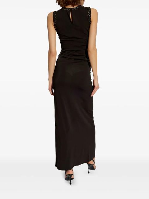 The Attico rhinestone-embellished dress - Black - zdjęcie produktu nr 2