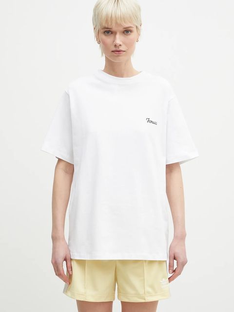 Fiorucci t-shirt bawełniany Logo Print Regular Fit damski kolor biały U02SPTSH323CJ01WH05 - zdjęcie produktu nr 1