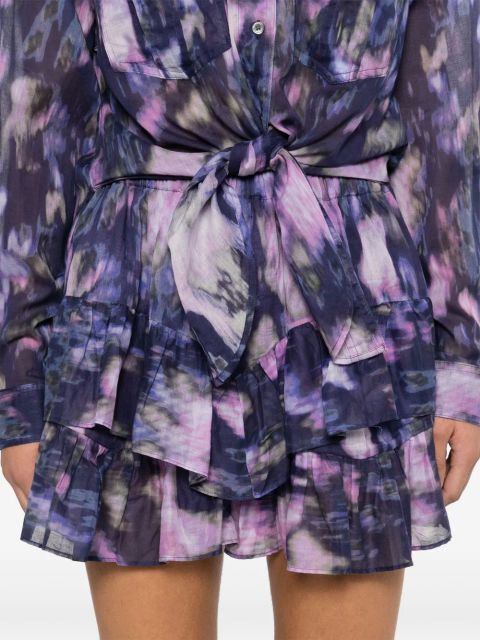 MARANT ÉTOILE Jocadia shorts - Purple