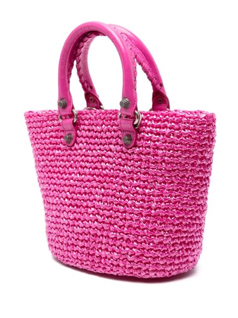 Balenciaga small Le Cagole Panier tote bag - Pink