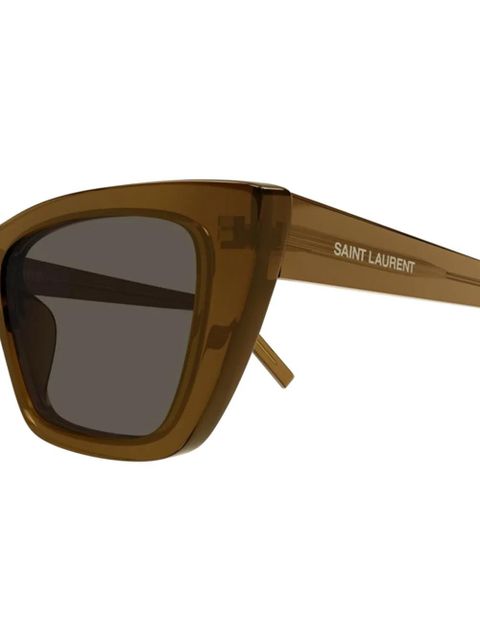 Saint Laurent Mica cat-eye sunglasses - Brown