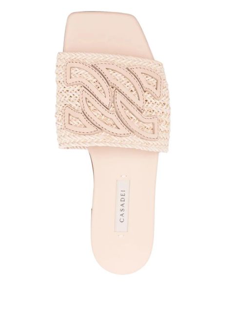 Casadei Positano flat sandals - Neutrals - zdjęcie produktu nr 2