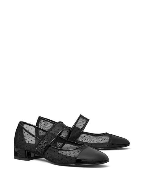Tory Burch Mary Jane ballerina shoes - Black