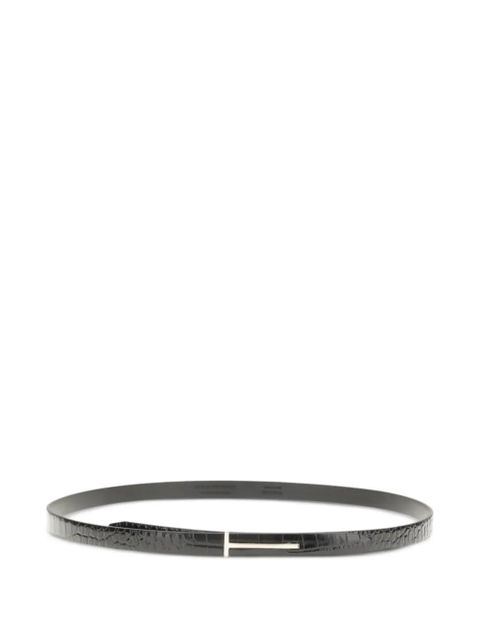 TOM FORD leather belt - Black - zdjęcie produktu nr 2