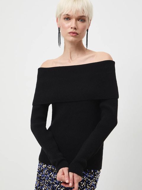 Medicine sweter damski kolor czarny - zdjęcie produktu nr 2