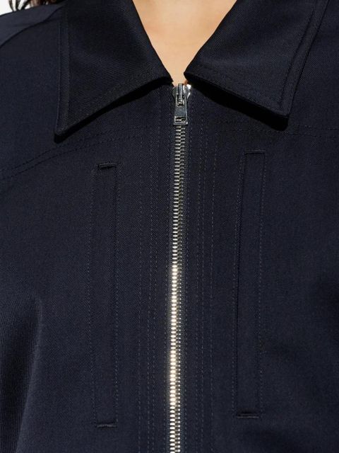 Victoria Beckham zip-fastening jumpsuit - Blue