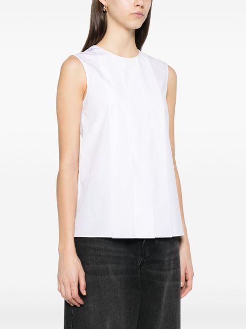 Marni pleat-detail blouse - White