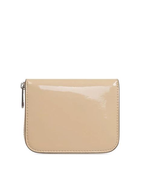 Tory Burch logo-patch wallet - Neutrals