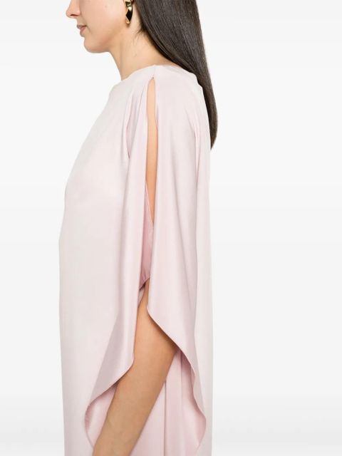 Max Mara Bora silk maxi dress - Pink