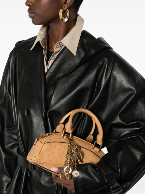 Chloé mini Bowling charm tote bag - Neutrals - zdjęcie produktu nr 2