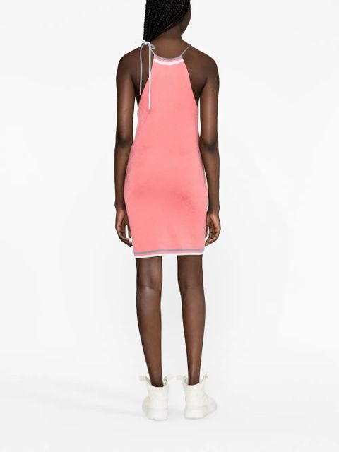FENDI halterneck knitted dress - Pink - zdjęcie produktu nr 2