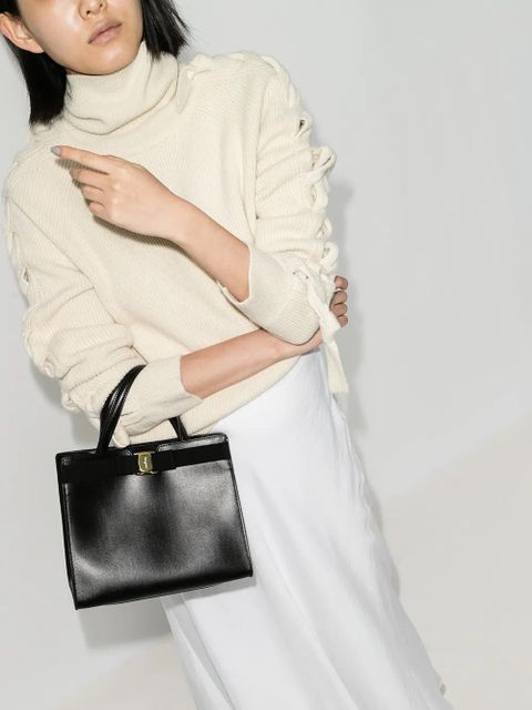 Ferragamo Vara shoulder bag - Black - zdjęcie produktu nr 2