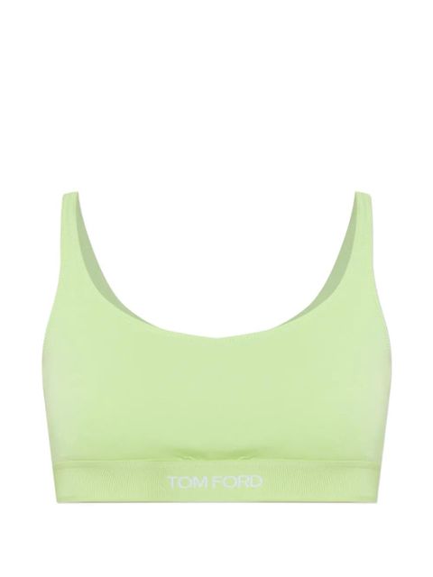 TOM FORD logo-detail bra - Green - zdjęcie produktu nr 1