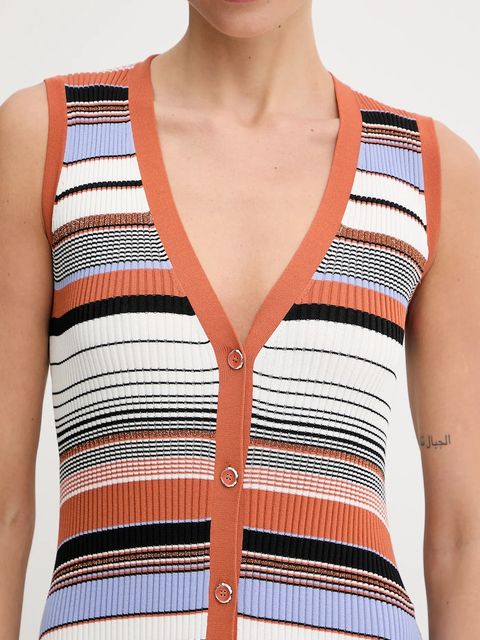 Liu Jo sukienka kolor biały maxi dopasowana WA5211.MS55N