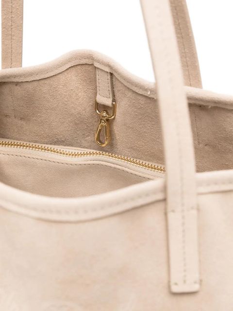 MC2 Saint Barth City suede tote bag - Neutrals