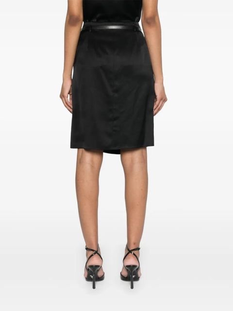 TOM FORD silk mini skirt - Black