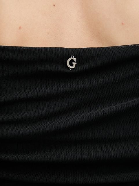 Guess sukienka VERDIANA kolor czarny mini dopasowana W5YK21 KCZC2