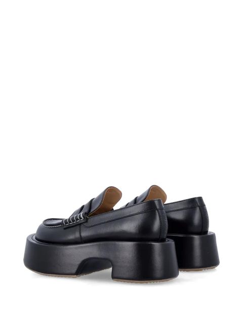 JW Anderson platform loafers - Black