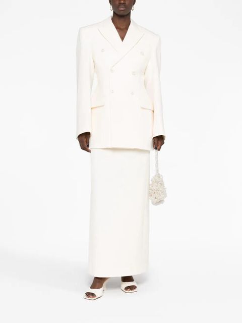 WARDROBE.NYC Contour double-breasted blazer - Neutrals - zdjęcie produktu nr 2