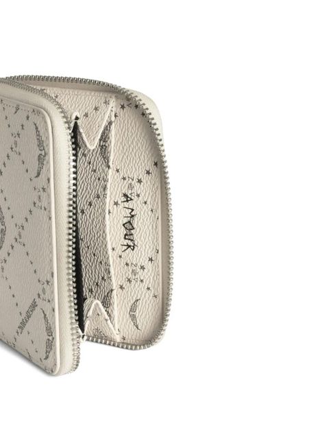 Zadig&Voltaire monogram-pattern wallet - Neutrals