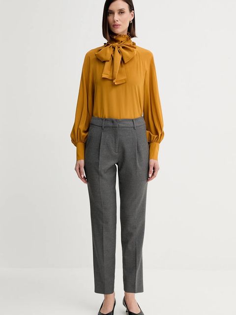 Weekend Max Mara spodnie z wełną CALDAIA - zdjęcie produktu nr 1