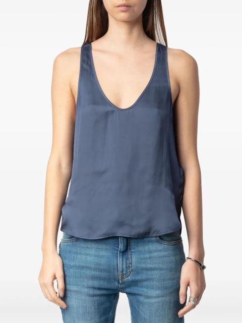 Zadig&Voltaire Tarys top - Blue