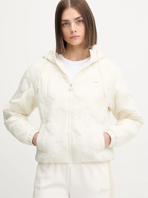 Guess kurtka IVY kolor beżowy V5YL03 WHEB2 - zdjęcie produktu nr 1