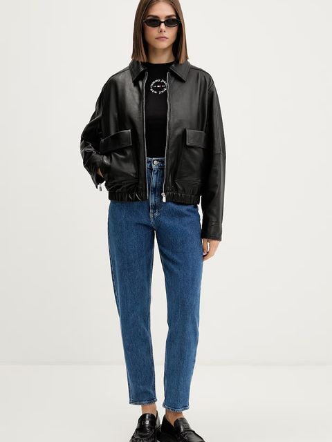 Tommy Jeans T-shirt damski bawełniany z elastanem - zdjęcie produktu nr 1