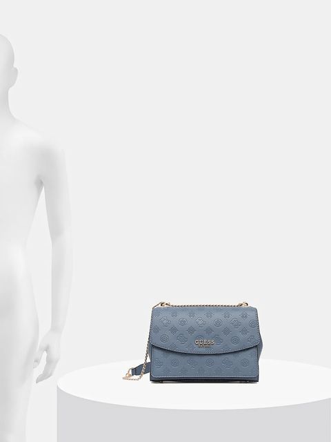 Guess torebka PHOEBE kolor niebieski HWPD96 65210