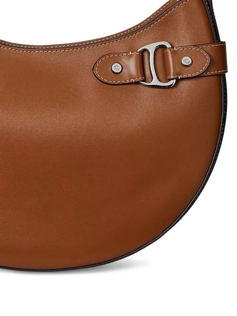 Lauren Ralph Lauren buckle-detail shoulder bag - Brown