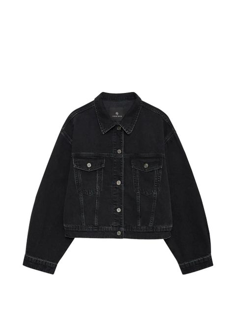 ANINE BING Quincy button-up jacket - Black - zdjęcie produktu nr 1