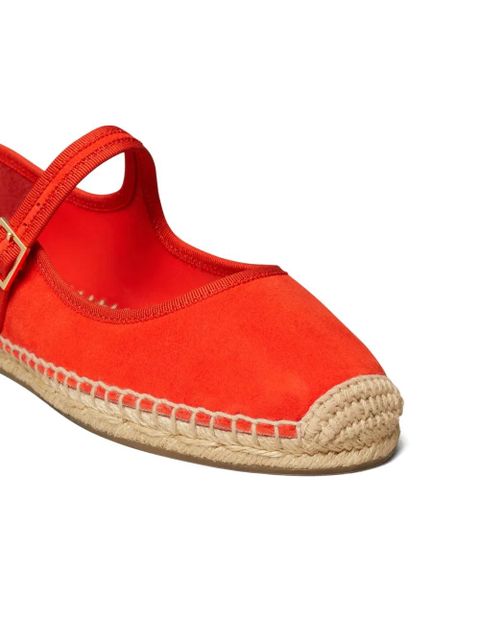 Tory Burch suede espadrilles - Red