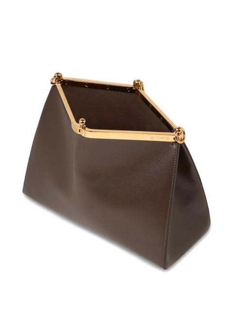 ETRO Vela leather shoulder bag - Brown