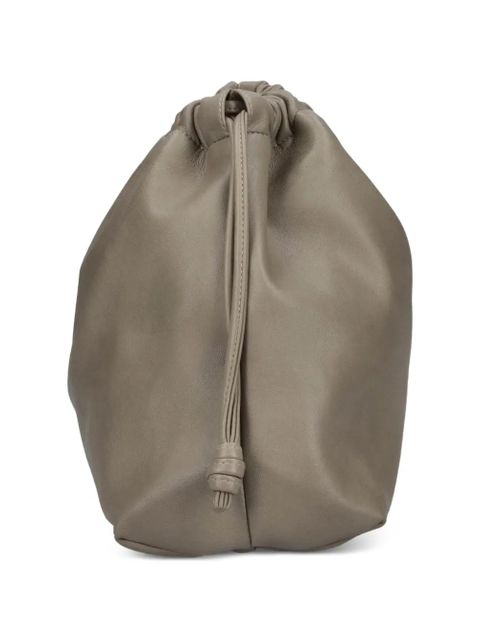 The Frankie Shop Morgan drawstring clutch bag - Green