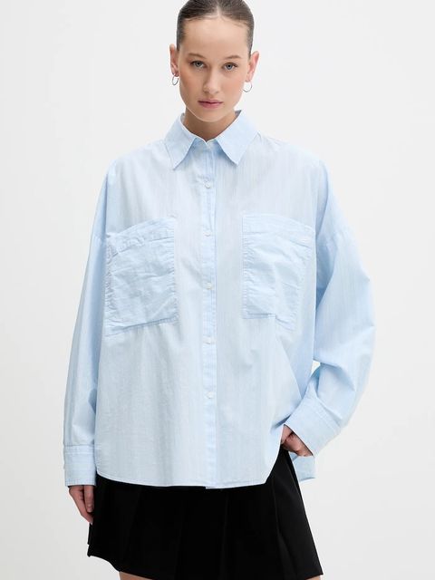 Hugo Blue koszula bawełniana Edafnena_B - zdjęcie produktu nr 1