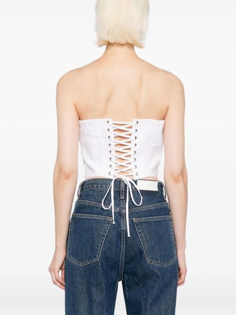 Reformation Pacie linen top - White