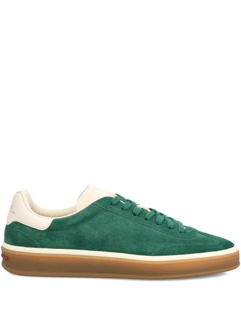 Loro Piana Tennis Walk suede sneakers - Green - zdjęcie produktu nr 1