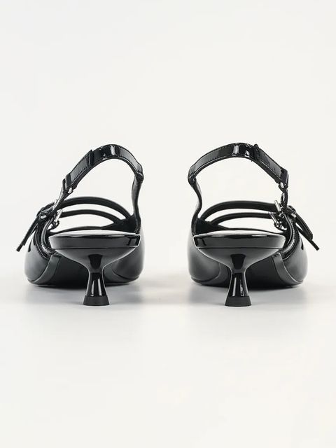 Karl Lagerfeld szpilki skórzane PASHA