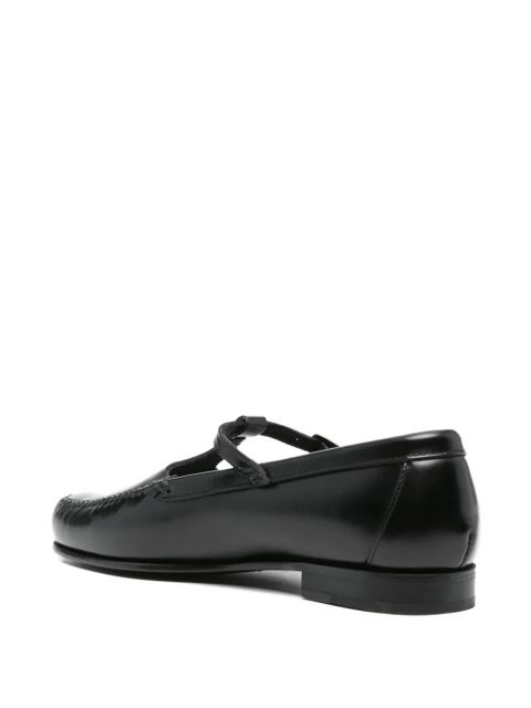 Hereu buckle-detail loafers - Black