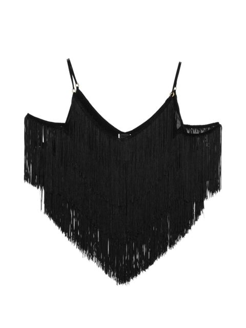 PINKO Giappone fringe-embellishment blouse - Black - zdjęcie produktu nr 1