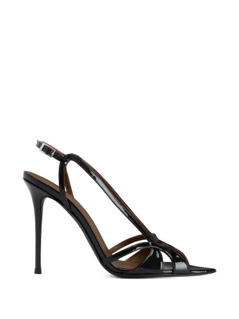 Giuseppe Zanotti Intriigo Zoe buckle-fastening sandals - Black - zdjęcie produktu nr 1