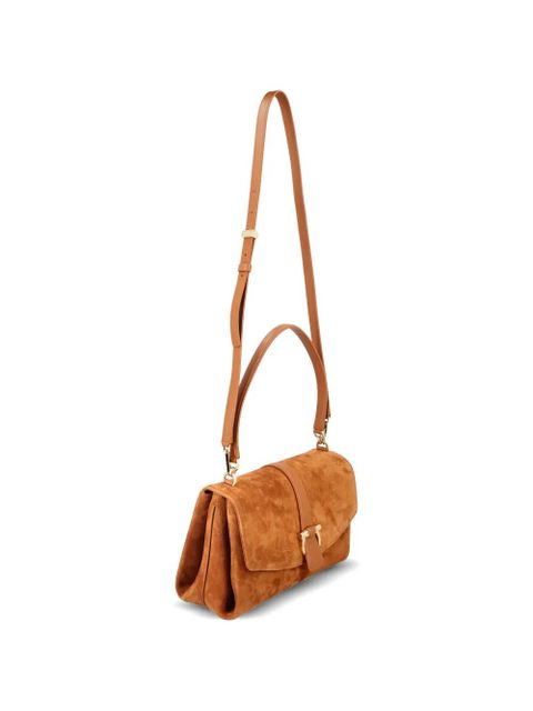 Ferragamo forn-flap shoulder bag - Brown
