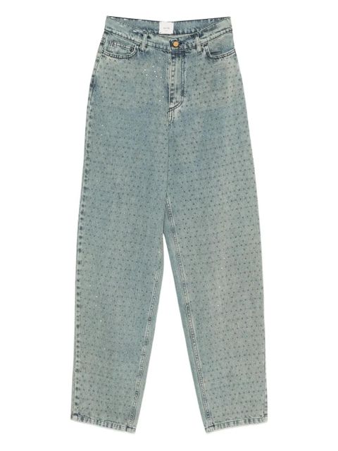 Alysi rhinestone-embellished jeans - Blue - zdjęcie produktu nr 1