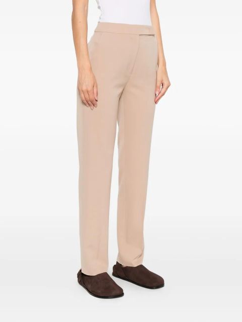 Max Mara pocket unfinished-hem trousers - Neutrals