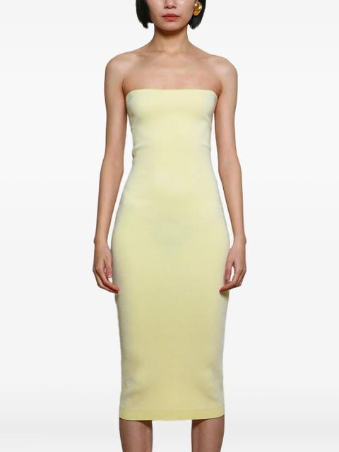 Jacquemus Sera midi dress - Yellow - zdjęcie produktu nr 2