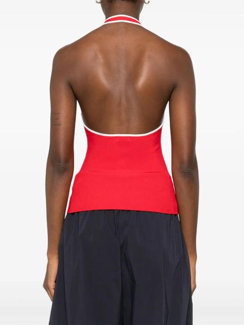 St. Agni halter top - Red