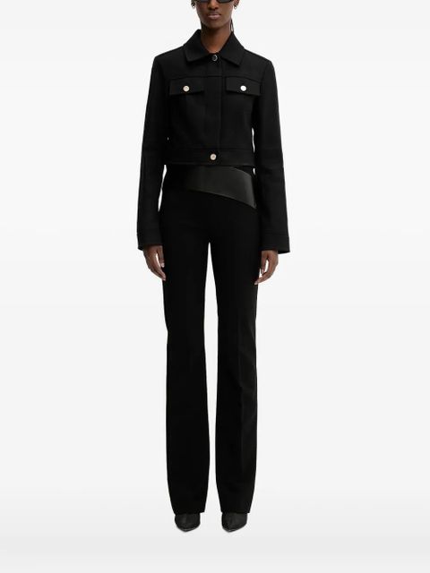 Sportmax cropped buttoned jacket - Black - zdjęcie produktu nr 1