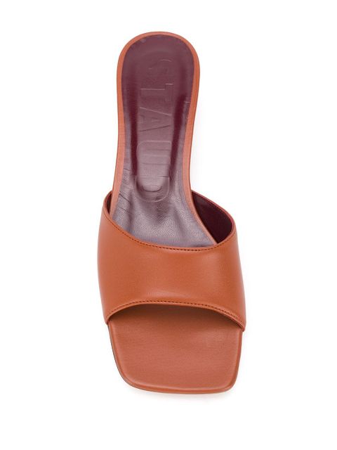 STAUD square front mule - Brown